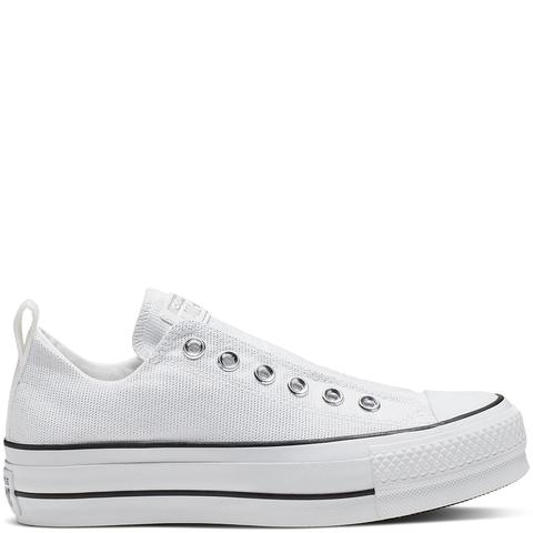 slip on platform converse