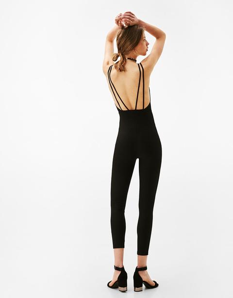 Technical Jumpsuit With Adjustable Straps