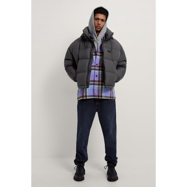 zara cropped puffer jacket