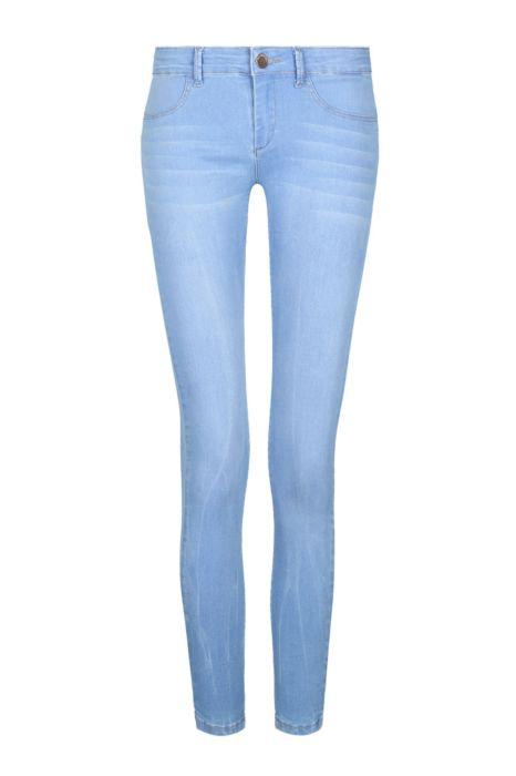 Jeans Skinny Blu Chiaro Push-up