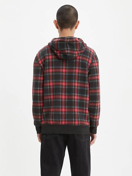 Levi's Logo Plaid Hoodie - Men's L from Levi's on 21 Buttons