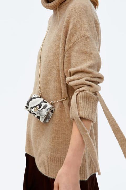 zara crossbody belt bag