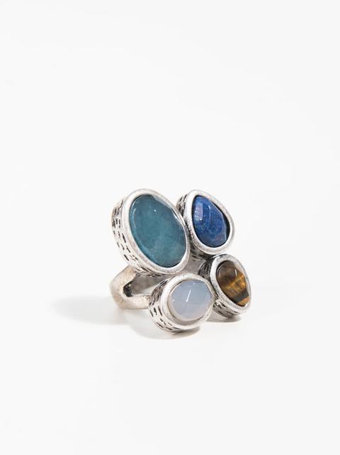 Anillo Denim Blue