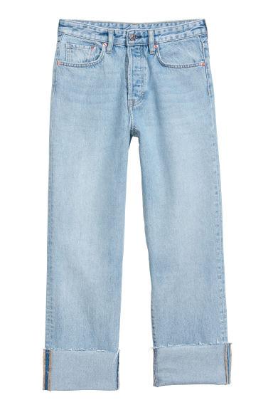 H & M - Original Straight Jeans - Blu