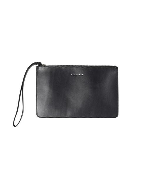 Pochette Grande Vaqueta:negro-aw1819-unica