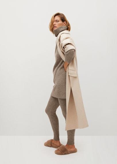 Robe Maille Col Roulé