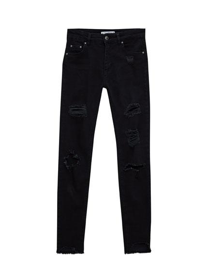 Jeans Skinny Fit Rotos