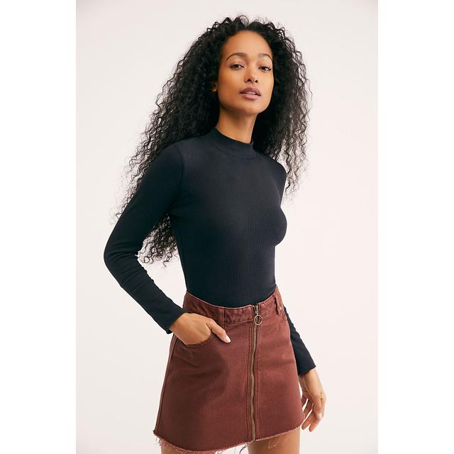 free people zip it up skirt