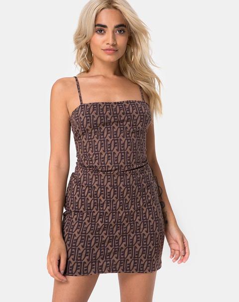 Selah Mini Dress In Chinese Moon