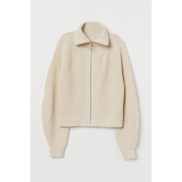 h&m boxy wool cardigan