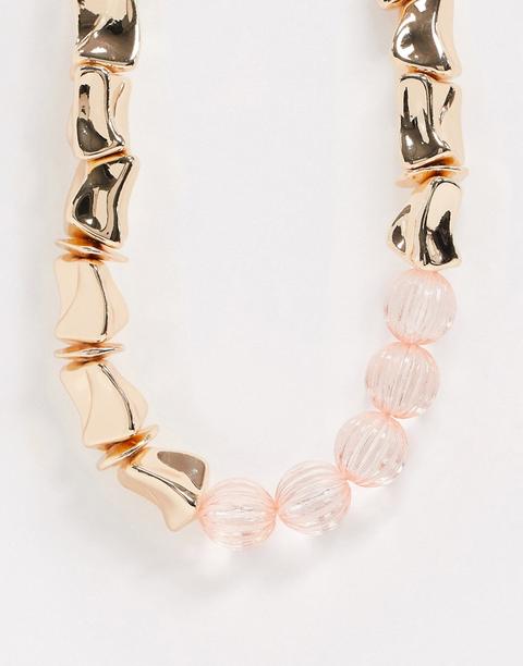 Collar De Oro Y Resina De Liars & Lovers-dorado