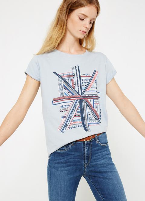 Camiseta Bandera Multicolor 'naomi'