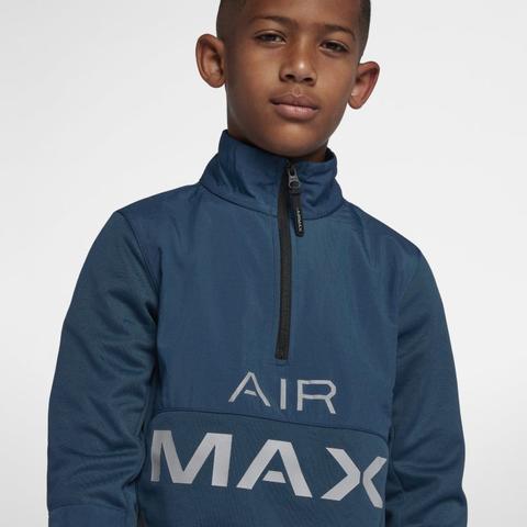 Caballero combate Desviar Nike Air Max Older Kids' (boys') Track Jacket - Blue de Nike en 21 Buttons