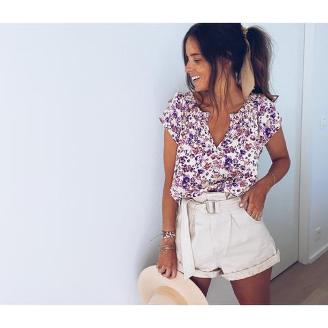 Blouse Isabelle À Fleurs