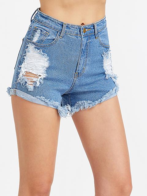 shorts rotos