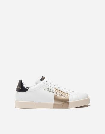 Sneakers Portofino In Vitello Verniciato