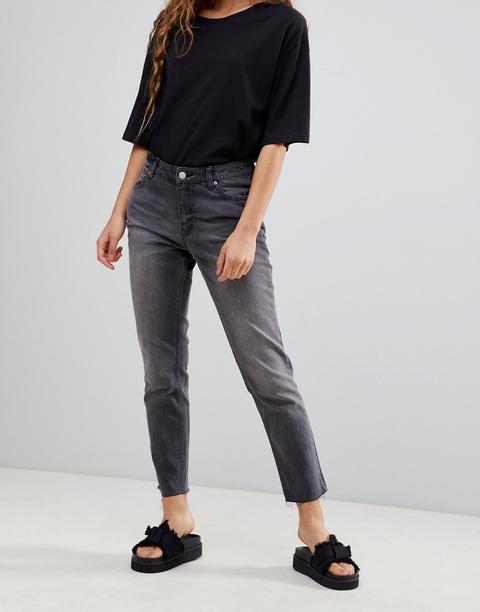 Cheap Monday - Revive - Mom Jeans - Nero from ASOS 21 Buttons