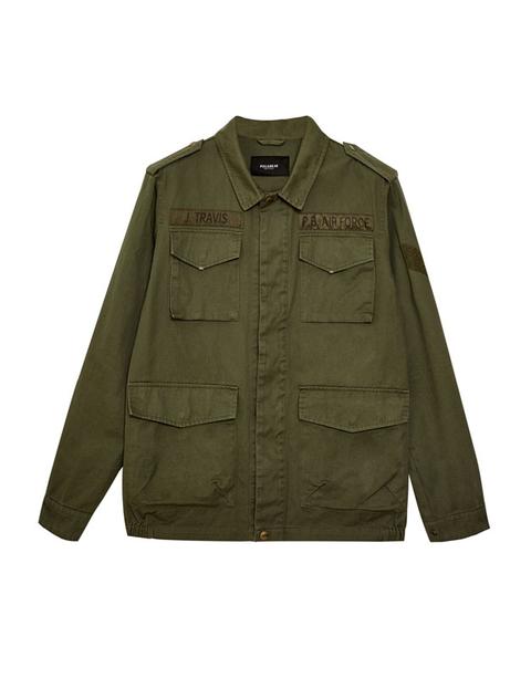 Long Fit Safari Jacket With Pockets