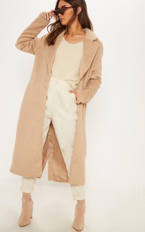 Camel Longline Coat