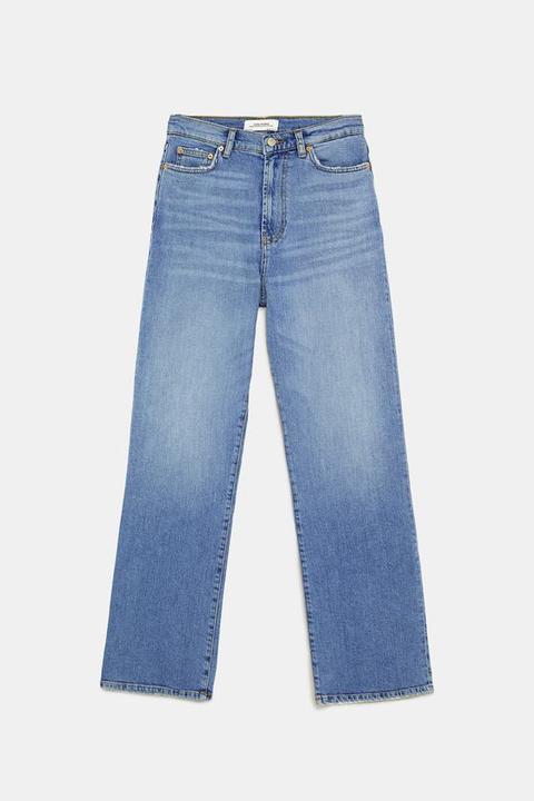 Jeans High Waist Flare Malibu Blue