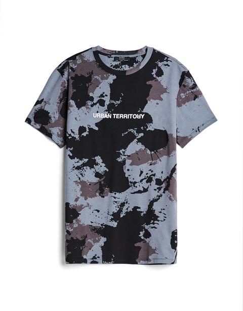Camiseta Print Camuflaje