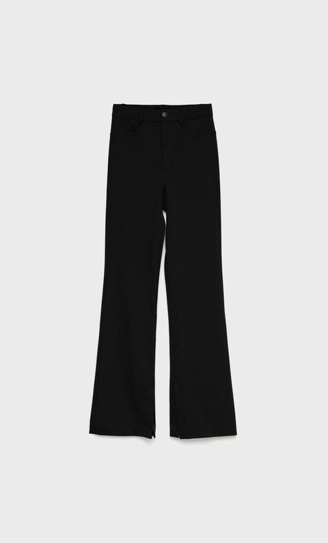 Pantalón Flare Slit