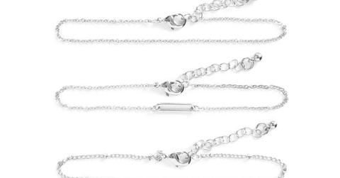 8-pack Silver Bracelets