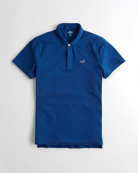 Shrunken Collar Polo