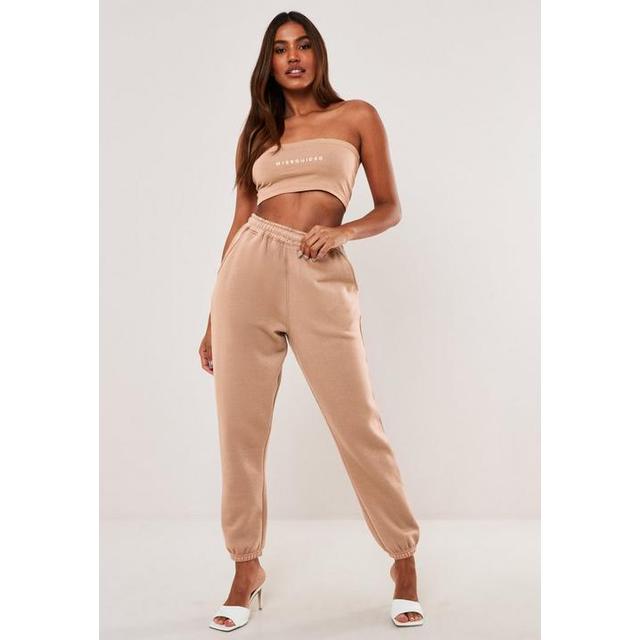 Tan Oversized Joggers, Tan from 