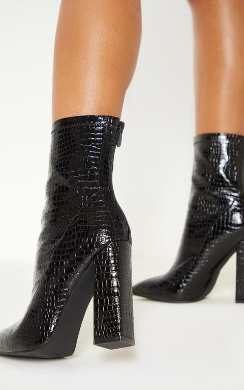 pretty little thing croc boots
