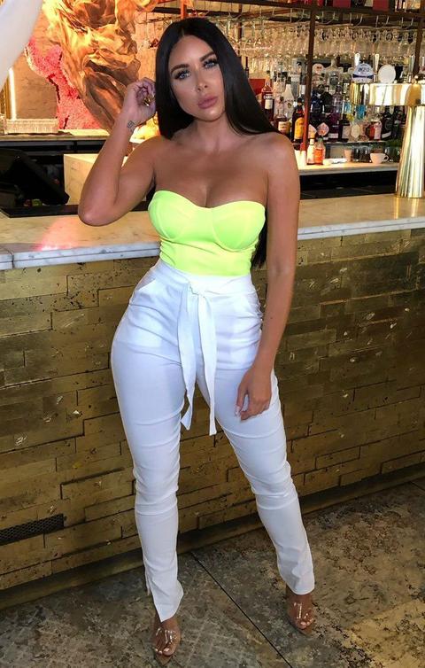 Neon Green Corset - Tasmin