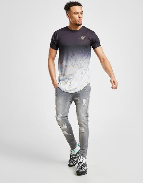 Siksilk Ripped Jeans - Grey - Mens from 