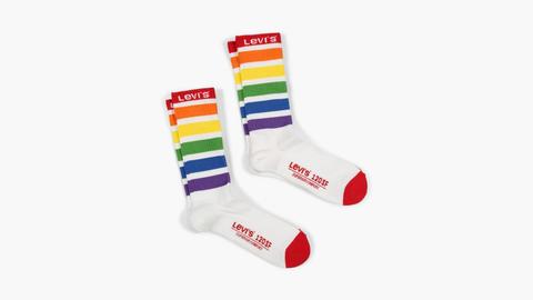 Grønland papir nationalsang Levis 120sf Vintage Cut Pride 2 Pack Socks from Levi's on 21 Buttons