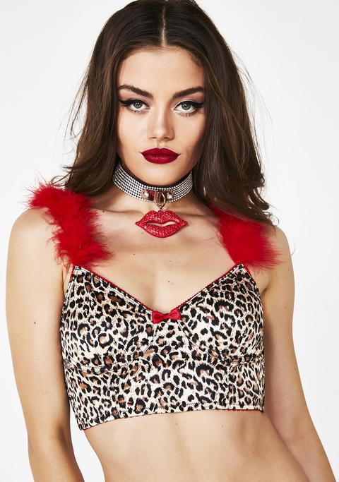 Sultry Sweetheart Leopard Bra