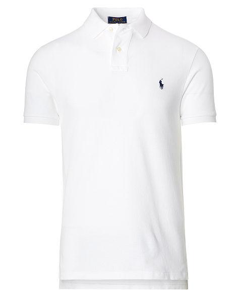 Slim Fit Mesh Polo Shirt