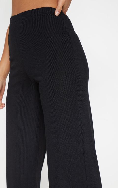 petite ribbed trousers
