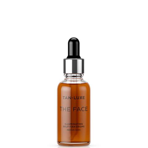 Tan-luxe The Face Illuminating Self-tan Drops 30ml - Medium/dark