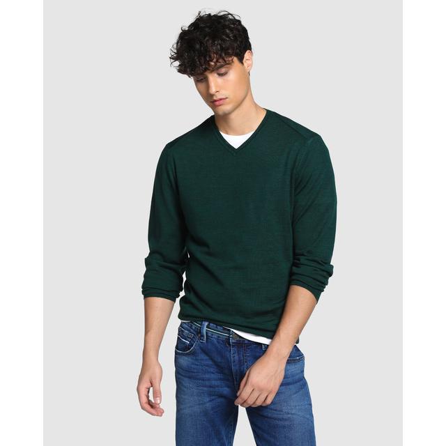 Studio Classics - Jersey De Hombre Verde De Lana de El Corte Ingles en 21  Buttons