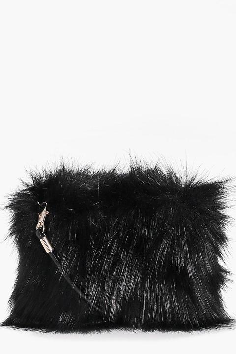 Gracie Faux Fur Cross Body Bag