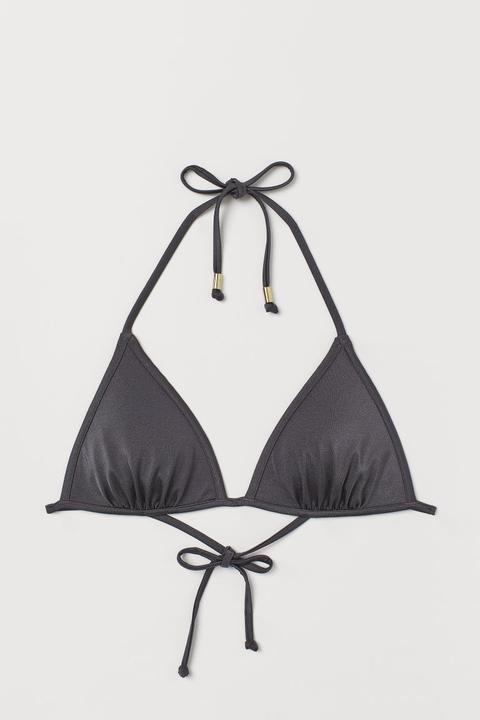 h and m black bikini