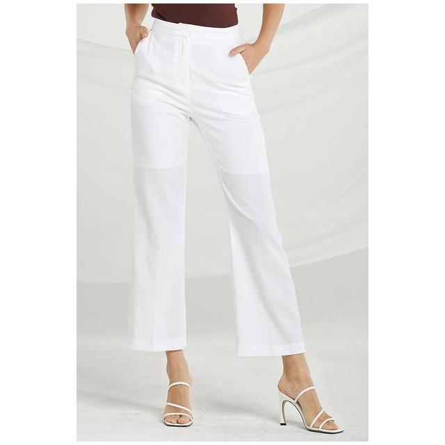 bootcut linen pants