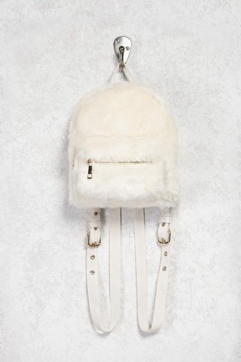 Faux Fur Mini Backpack