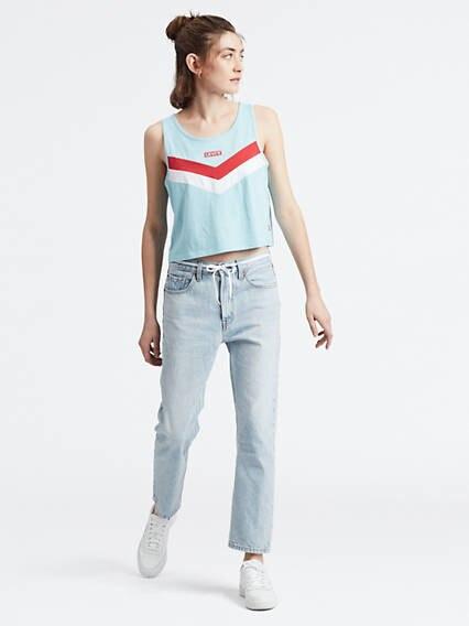 501® Crop Jeans - Blue