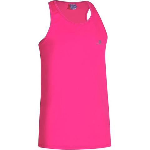 Camiseta Sin Mangas Gimnasia Energy Niña Rosa Domyos