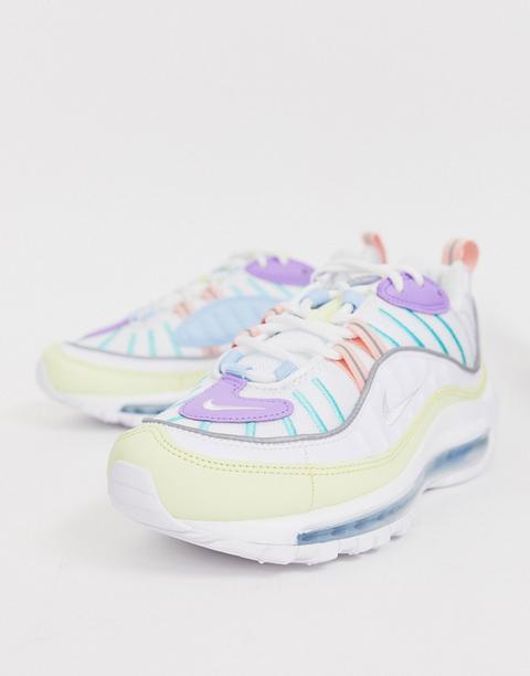 Zapatillas Color Pastel Air Max 98 De Nike-verde