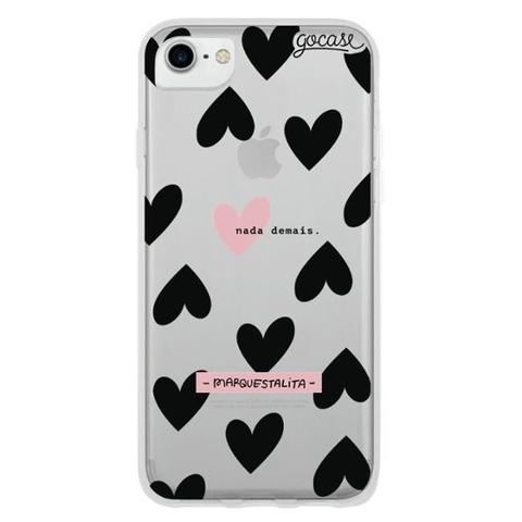 Black Hearts Phone Case