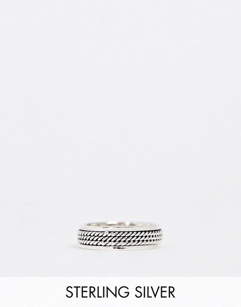 Anillo De Plata De Ley De Kingsley Ryan-plateado