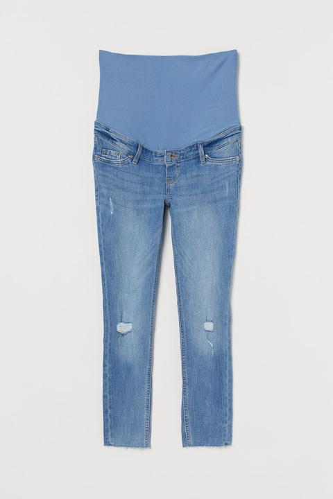 Mama Skinny Ankle Jeans - Azul
