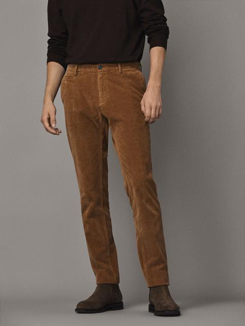 Pantalón Pana Chino Slim Fit