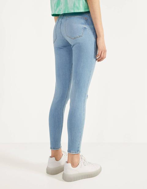 Jeans Push Up Mid Waist